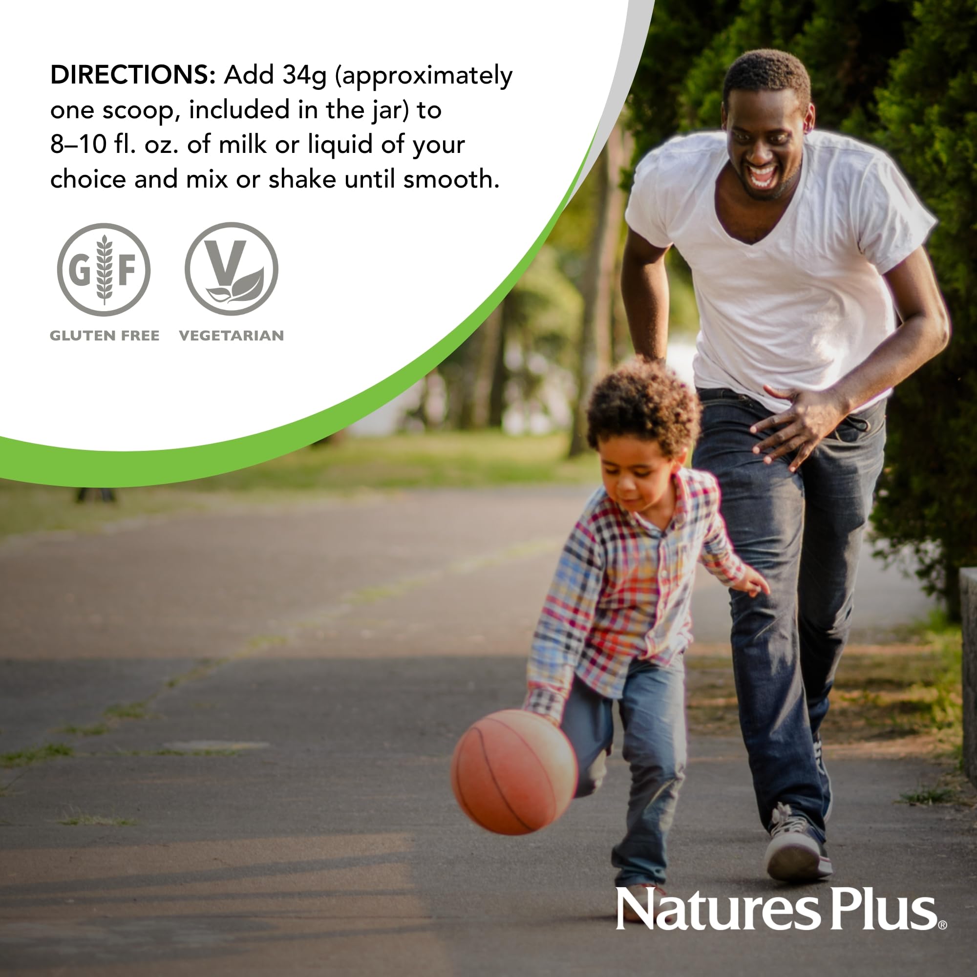 NaturesPlus Source of Life GOLD Energy Shake, contiene enzimas digestivas para mayor comodidad