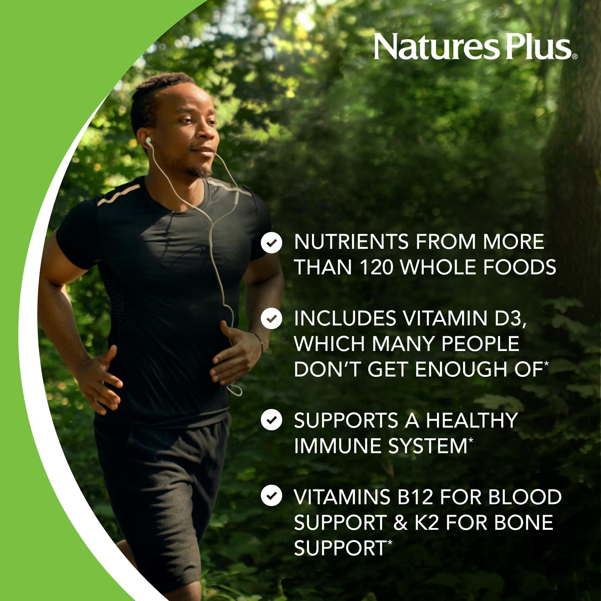 NaturesPlus Source of Life GOLD Energy Shake, polvo sabor tropical frutal, perfecto para batidos