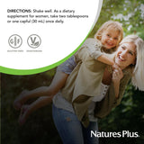 NaturesPlus Source of Life Mujer Líquido, tapa segura, transporte cómodo y seguro