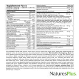 NaturesPlus Source of Life RED, porciones medibles, plan de suplementación diario.