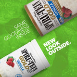 NaturesPlus SpirU-Tein Gold Vanilla: etiqueta nutricional y proteína vegetal para apoyo diario.