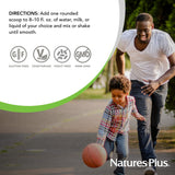 SPIRU-TEIN Junior chocolate: proteína de arroz y guisante para niños activos.