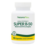 NaturesPlus Super B-50, botella de cápsulas para apoyo a la energía diaria