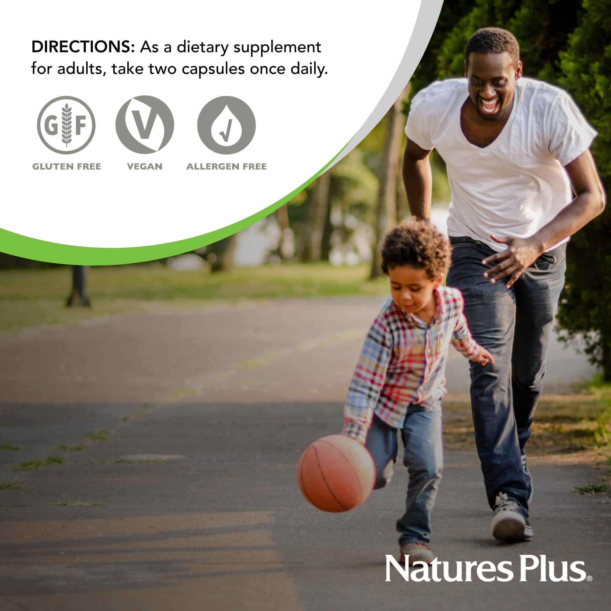 NaturesPlus Super C Complex: uso diario recomendado para apoyo al bienestar.