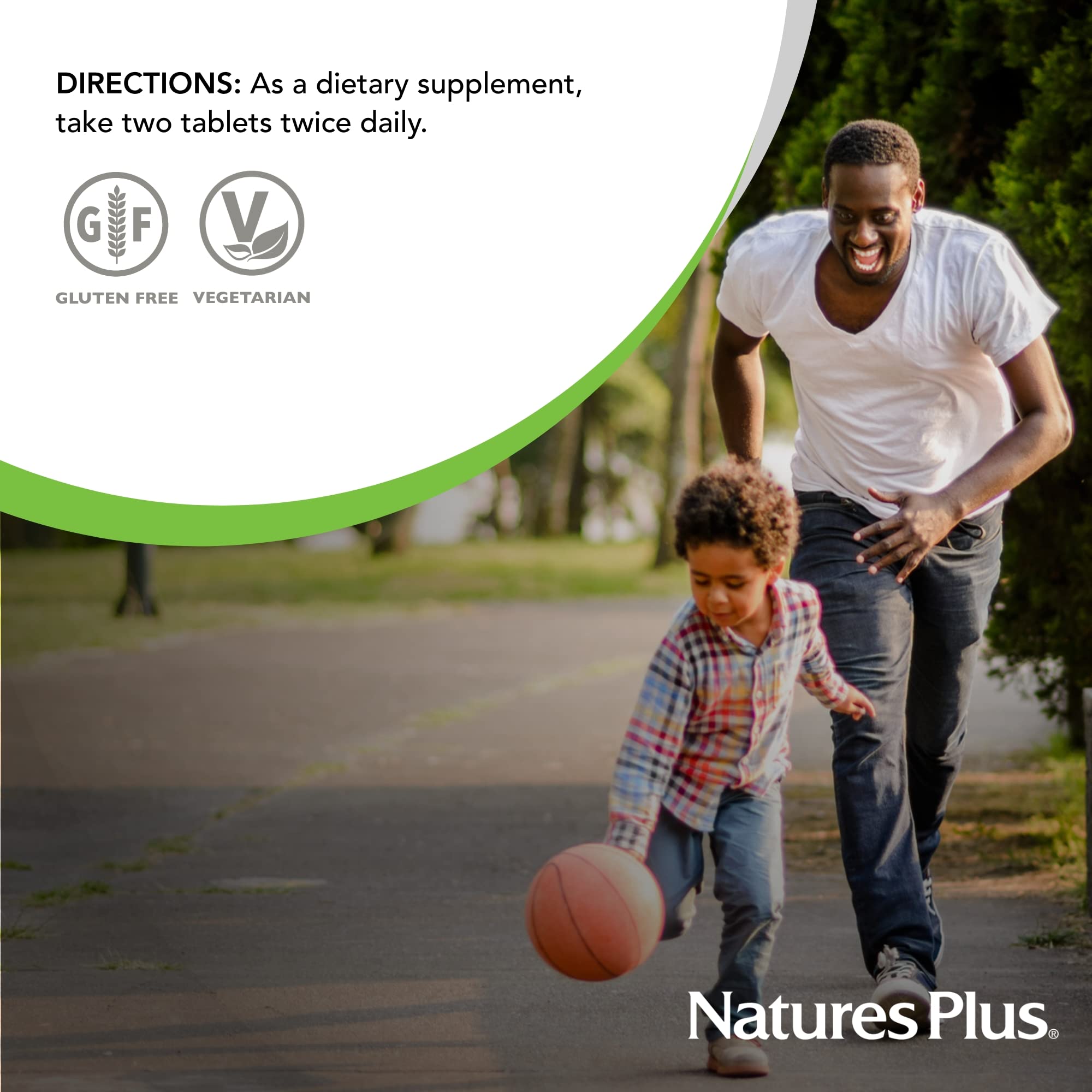 NaturesPlus Ultra Cranberry, detalle de tableta para confirmar tamaño y formato.