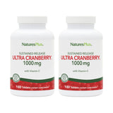 NaturesPlus Ultra Cranberry, tabletas con liberación prolongada para mayor comodidad diaria.