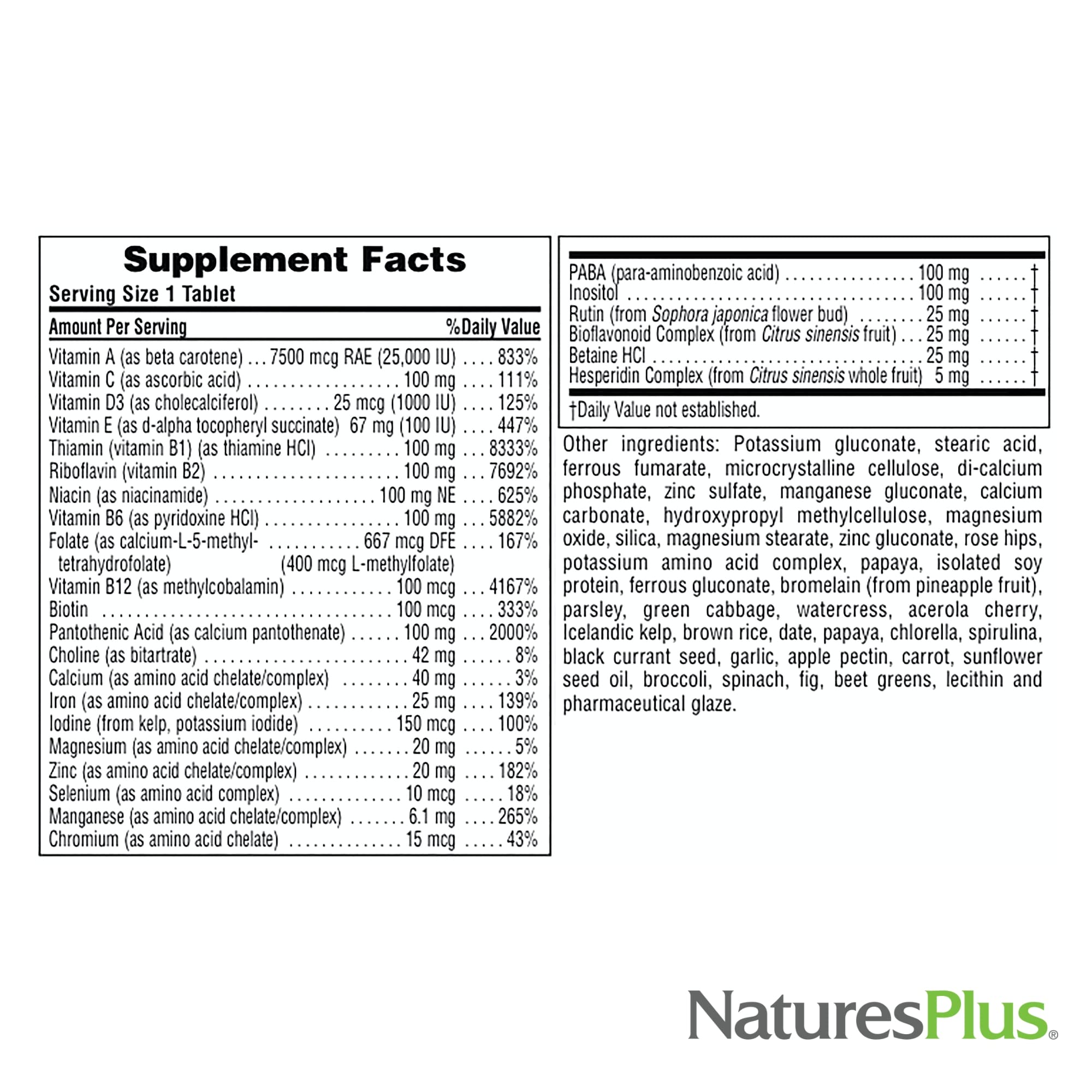 NaturesPlus Ultra II Diario: envase compacto ideal para llevar durante viajes.
