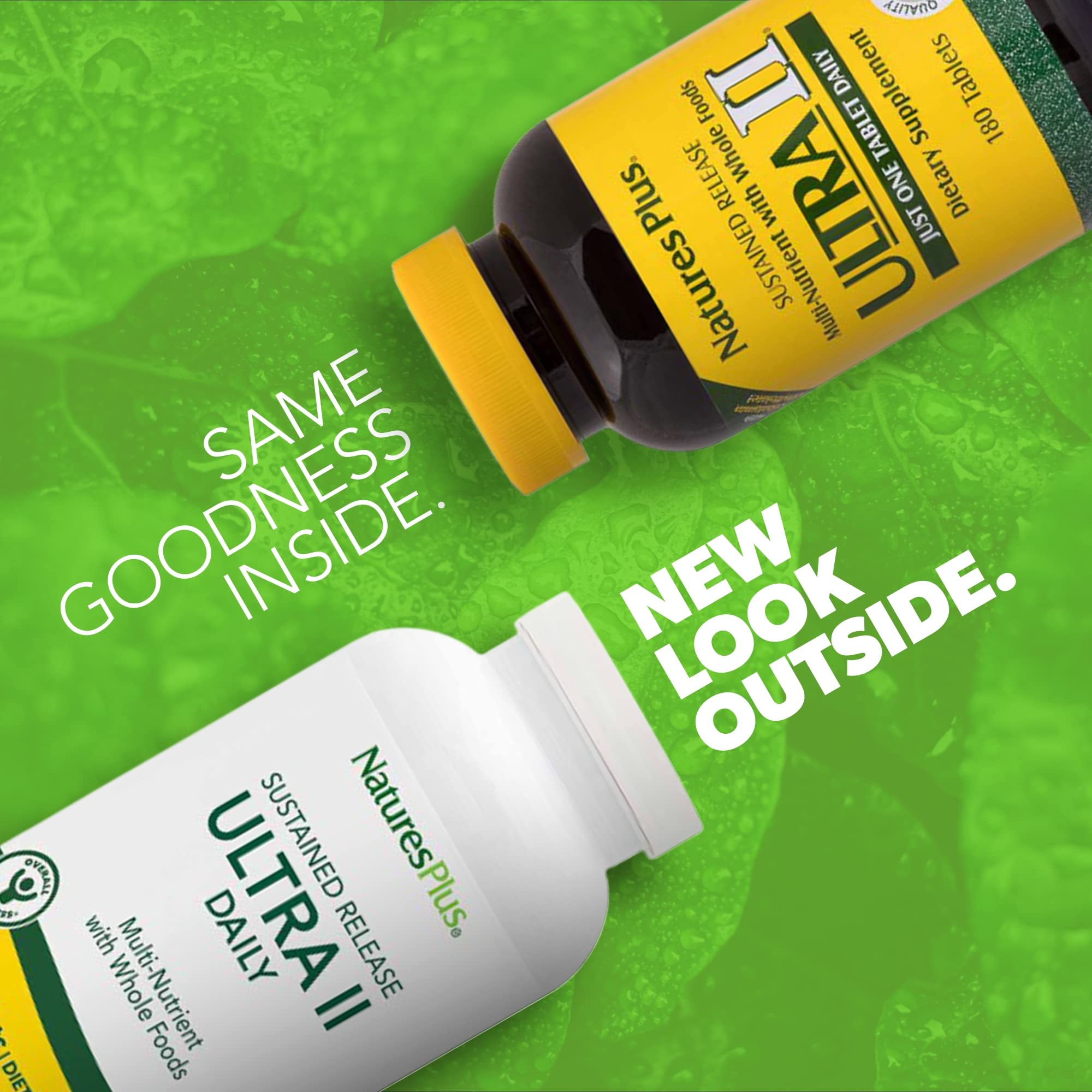 NaturesPlus Ultra II Daily: tabletas con principios de origen natural para bienestar.