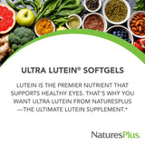 NaturesPlus Ultra Lutein - etiqueta destacada y moderna