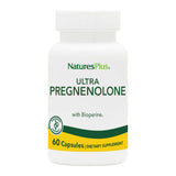 NaturesPlus Ultra Pregnenolona en botella para bienestar general y energía diaria.