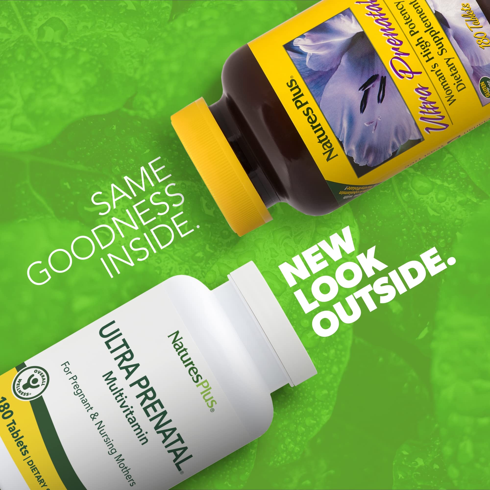 NaturesPlus Ultra Prenatal, empaque nuevo para mejor manejo diario.