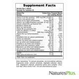 NaturesPlus Ultra Prenatal, libre de gluten y alérgenos comunes.
