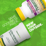 NaturesPlus Ultra Probiotics, cápsulas viables de 11 cepas para salud intestinal.
