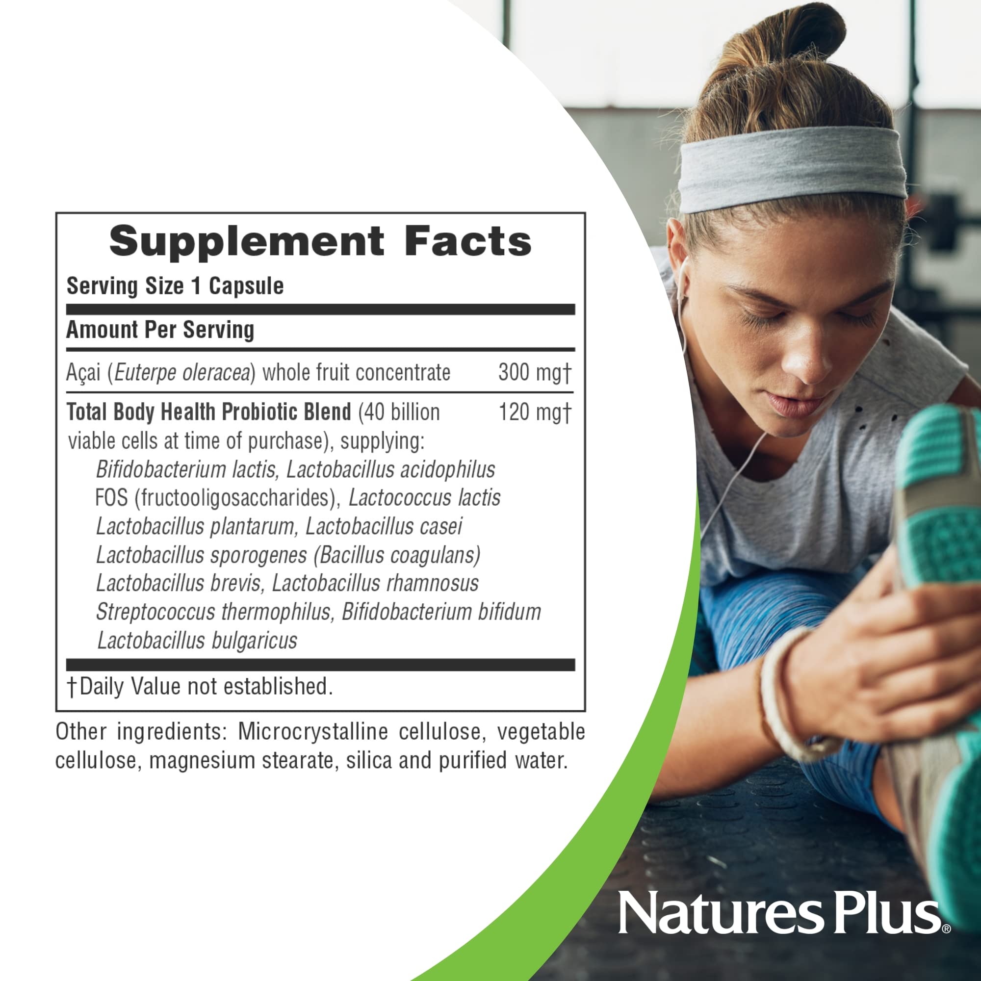 NaturesPlus Ultra Probiotics etiqueta nueva, mantiene la calidad sin cambios.