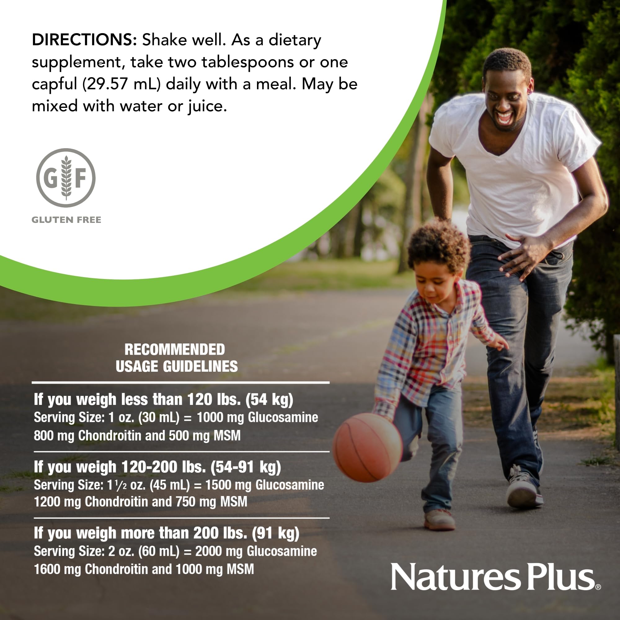 NaturesPlus Ultra Rx-Joint líquido sin alérgenos, apto para dietas sensibles.