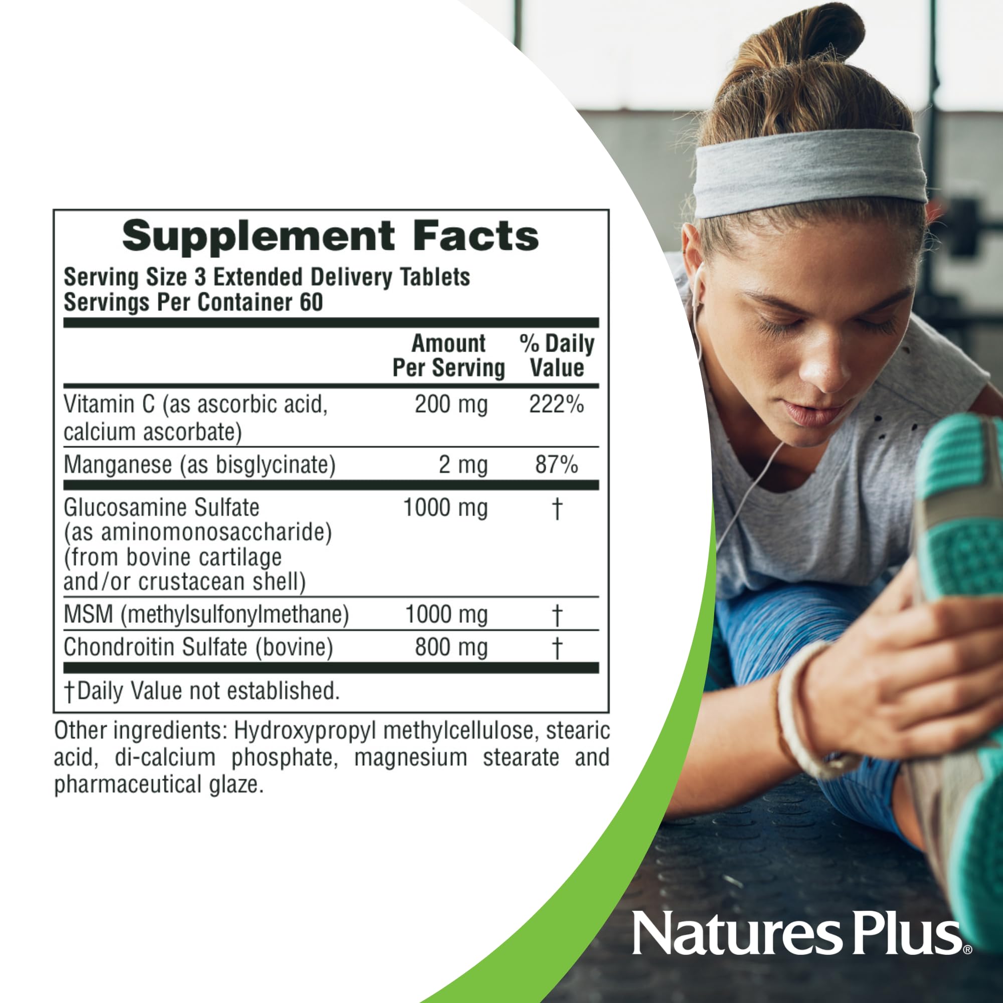 NaturesPlus Ultra Rx-Joint tabletas en uso diario, comodidad articular potencial