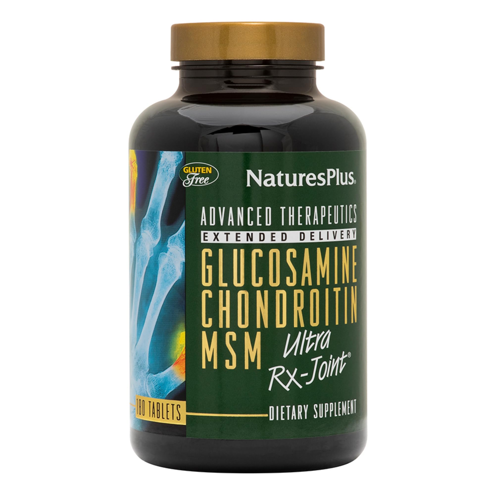 NaturesPlus Ultra Rx-Joint tabletas frente, apoyo a la movilidad diaria
