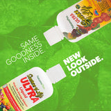 NaturesPlus Ultra Source of Life Líquido, etiqueta frontal con información nutricional clara.