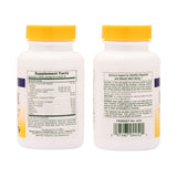 NaturesPlus Ultra-Zyme etiqueta frontal, información clara de ingredientes