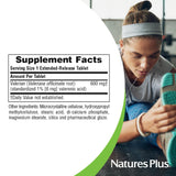 Rutina nocturna con valeriana de NaturesPlus para un descanso sereno