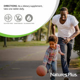 NaturesPlus Vitamina A tabletas dispersibles en agua para consumo cómodo
