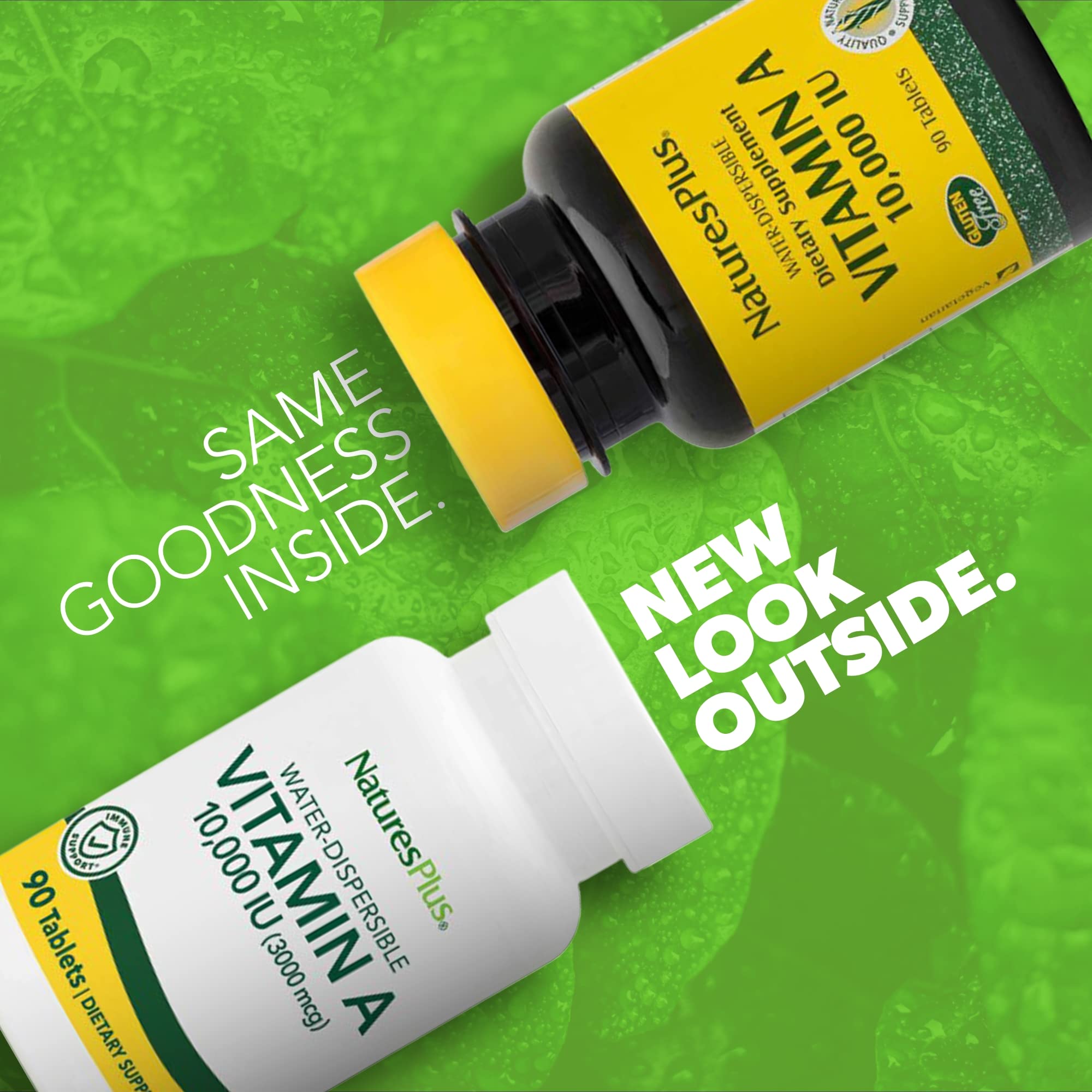 NaturesPlus Vitamina A para piel saludable y renovación celular