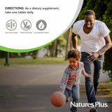 NaturesPlus Vitamina B1 300 mg, fórmula vegetariana y sin gluten