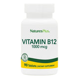NaturesPlus Vitamina B12 1000 mcg en tabletas para energía diaria