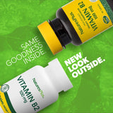 NaturesPlus Vitamina B2 100 mg en bote: opción vegetariana y libre de gluten.
