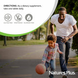 NaturesPlus Vitamina B2 base de arroz para liberación sostenida