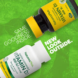 NaturesPlus Vitamina D3 400 UI, tableta dispersible en envase práctico