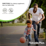 NaturesPlus Zinc 30 mg, frasco translúcido, diseño limpio y moderno.