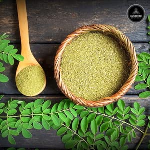 Naturevibe Botanicals Moringa, polvo para batidos, sabor neutro para cualquier bebida.
