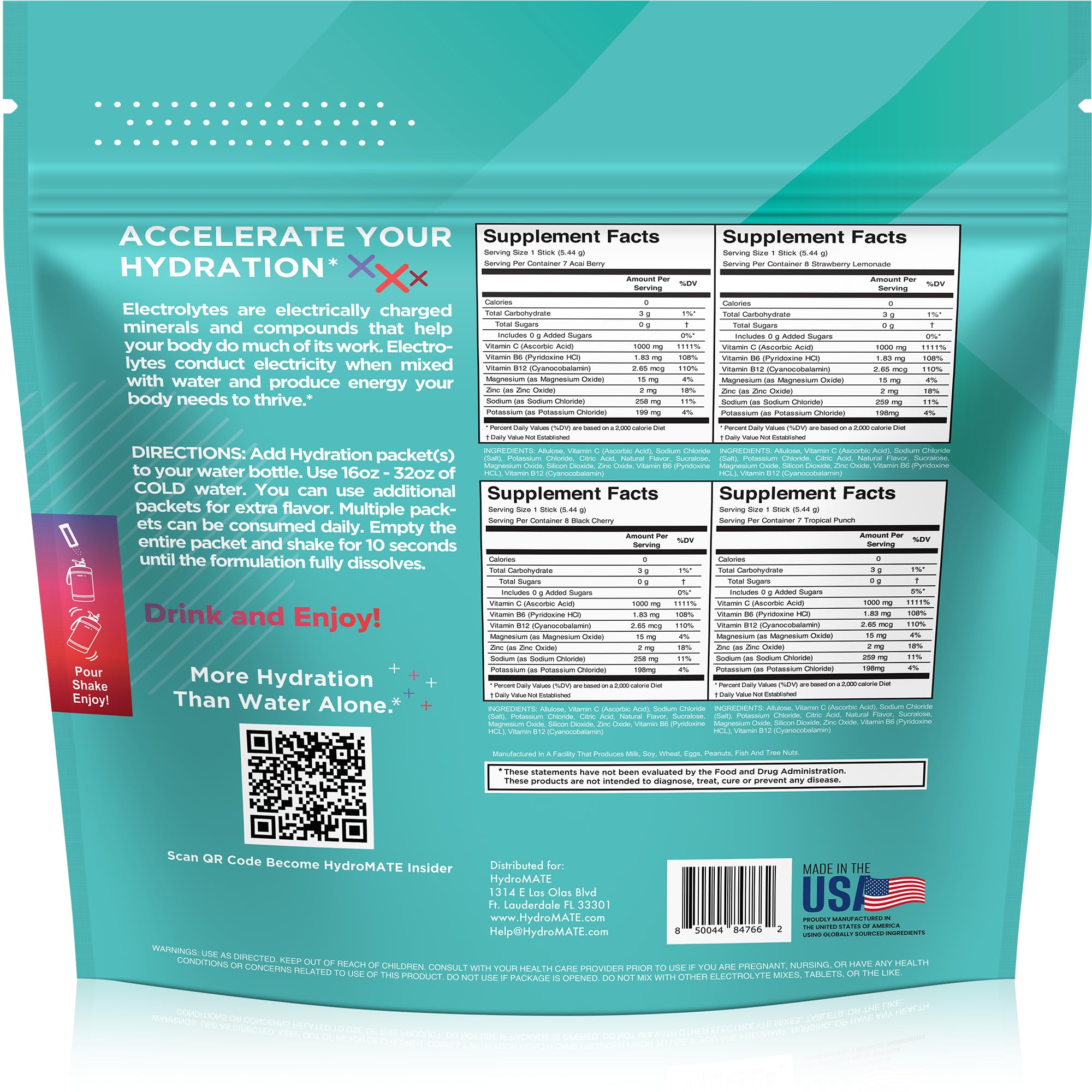 NatureWorks HydroMATE, aporte mineral diario para energía y recuperación.