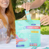 NatureWorks HydroMATE, fórmula sin azúcar y vegana sin colorantes artificiales.