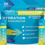 NatureWorks HydroMATE en sobres limón-lima para hidratación rápida en cualquier momento