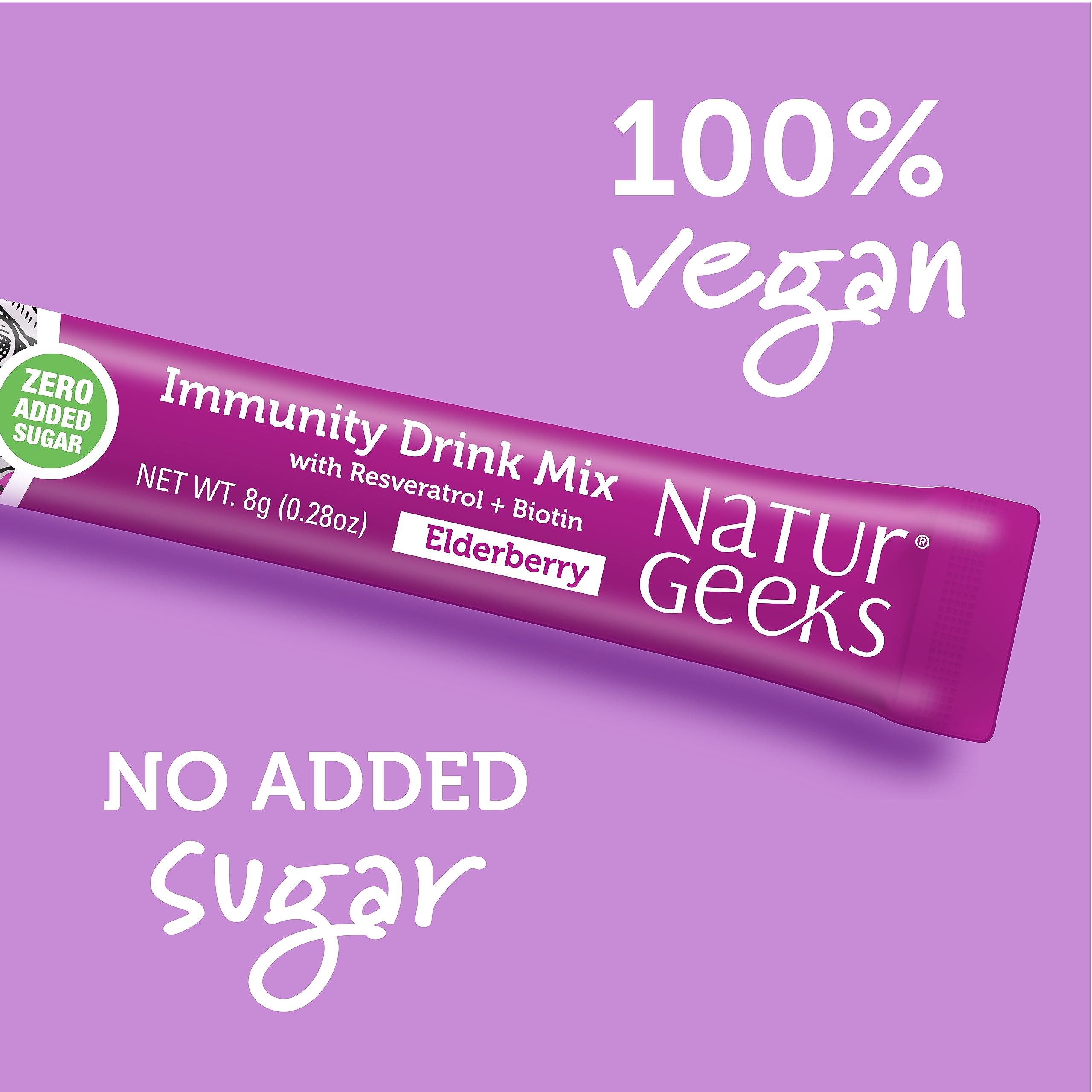 NaturGeeks NutraGeeks sauco y antioxidantes para apoyo diario.