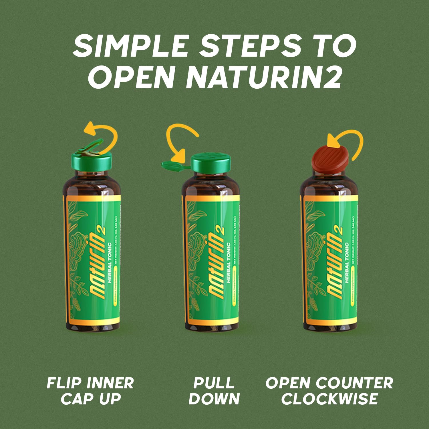 NATURIN2 viales de 40ml en presentación ordenada