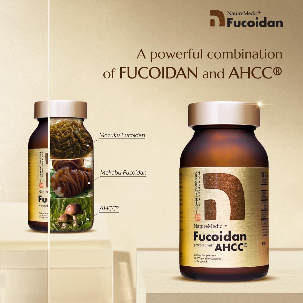 NatureMedic Mozuku-Mekabu: pureza 85%, ingredientes marinos clave.