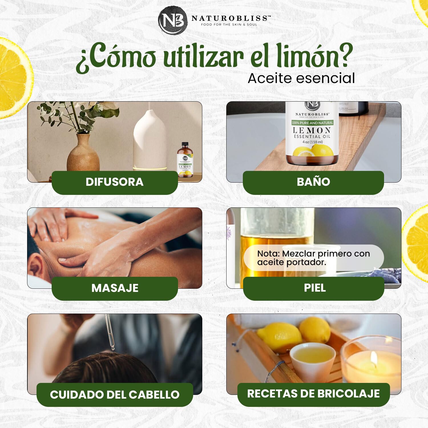 Etiqueta clara de NaturoBliss que garantiza autenticidad