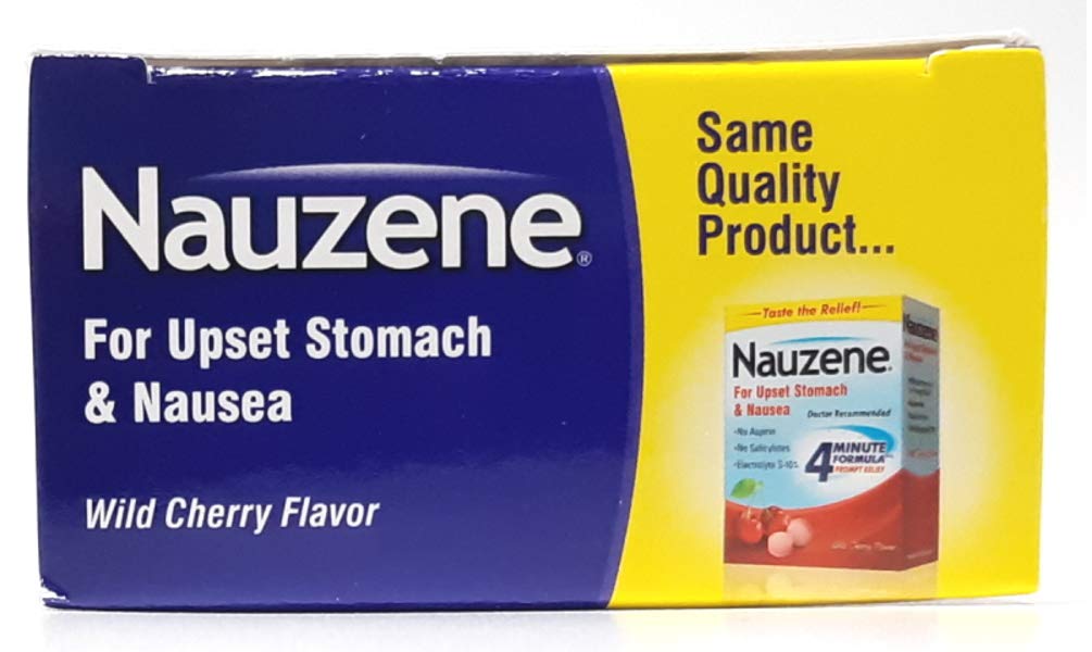 Nauzene masticables para uso familiar, después de comer.