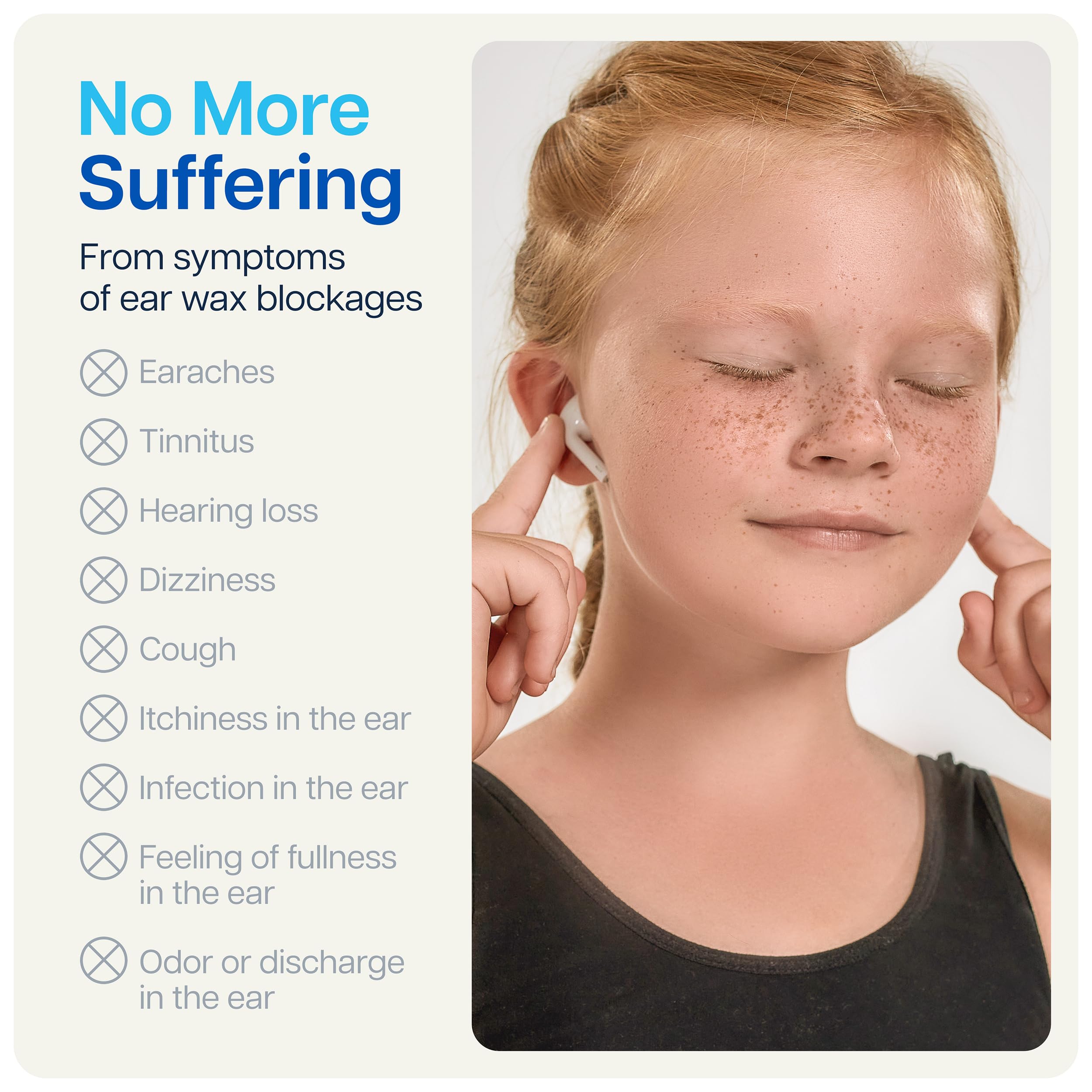 NAVEH PHARMA CleanEars Baby, sin solventes agresivos para oídos sensibles.