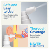 NAVEH PHARMA Itchy Ears Remedy – eliminación de cerumen para audición clara.