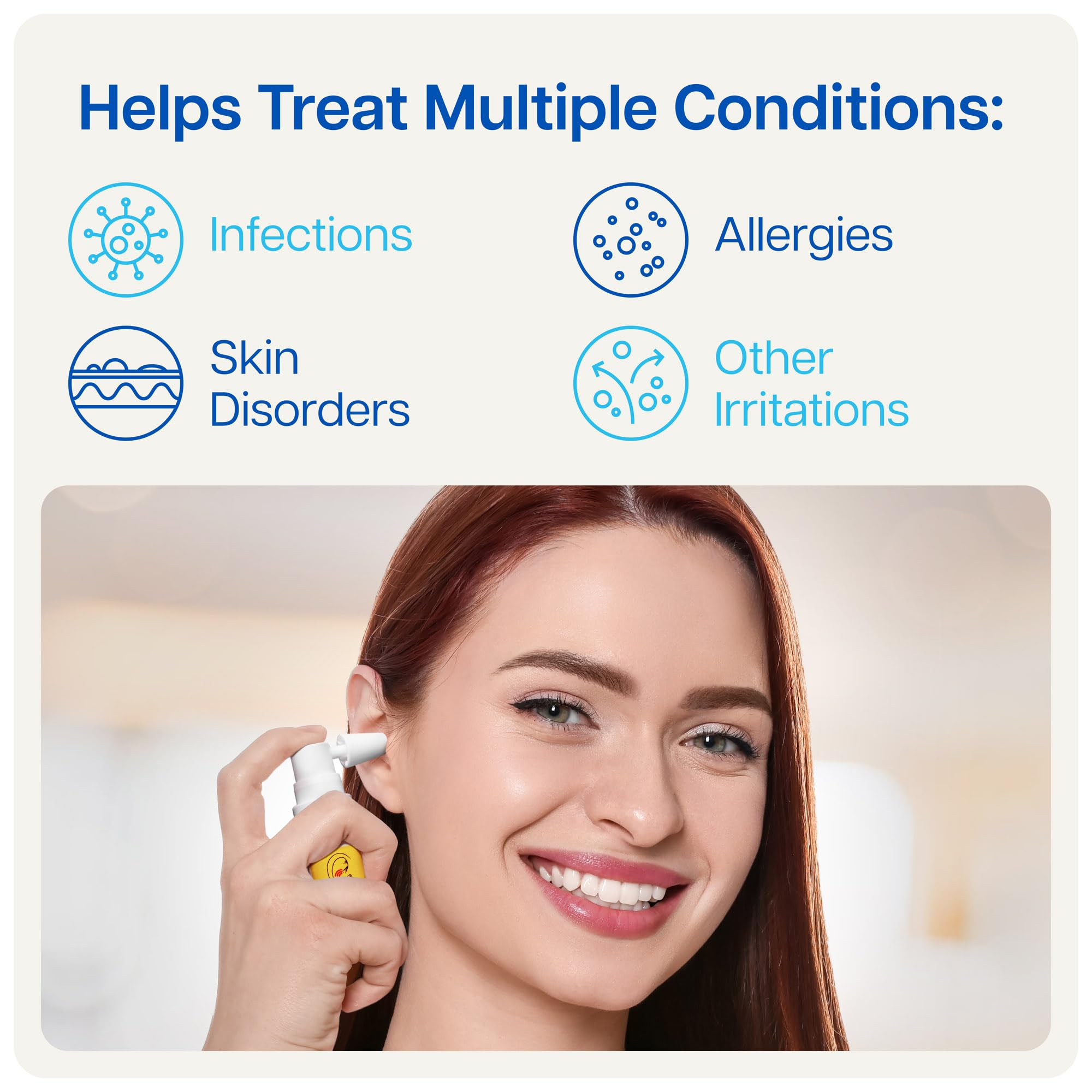 NAVEH PHARMA Itchy Ears Remedy – limpieza suave que evita irritaciones.