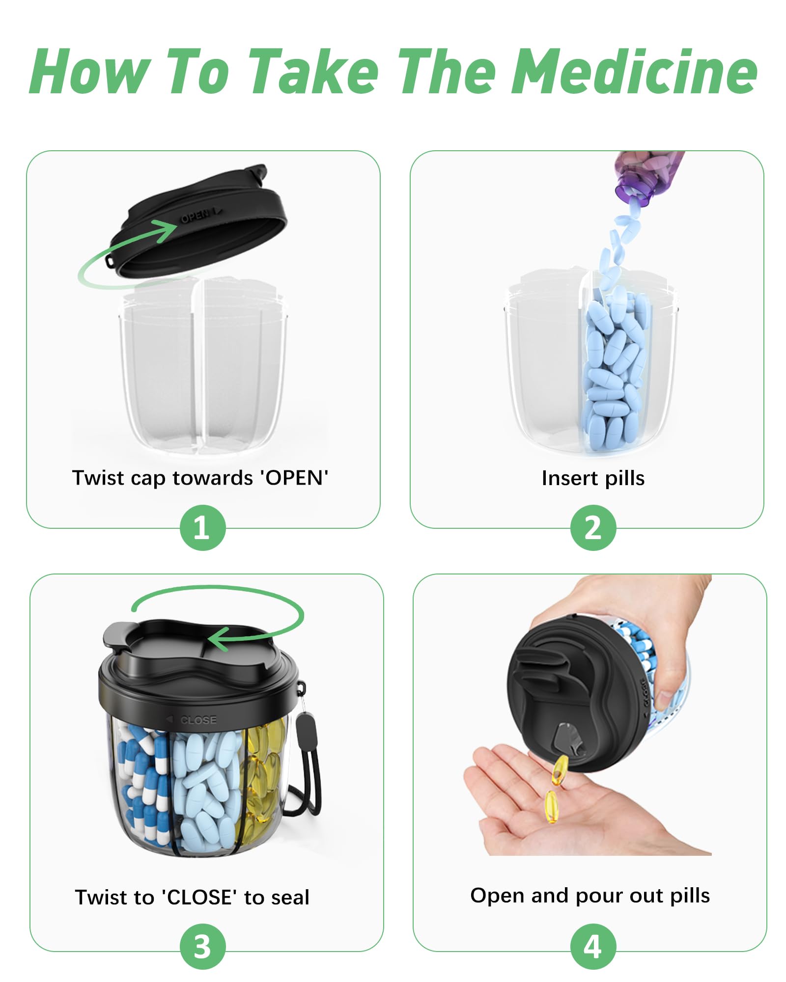 Asa de nylon y pegatinas para seguimiento de dosis NAVIKIA