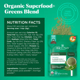 Navitas Organics Superfood+ Greens: bolsa frontal, fácil de guardar en la despensa.