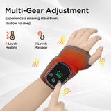 Diseño ergonómico del masajeador Naxir Revive para agarre cómodo.
