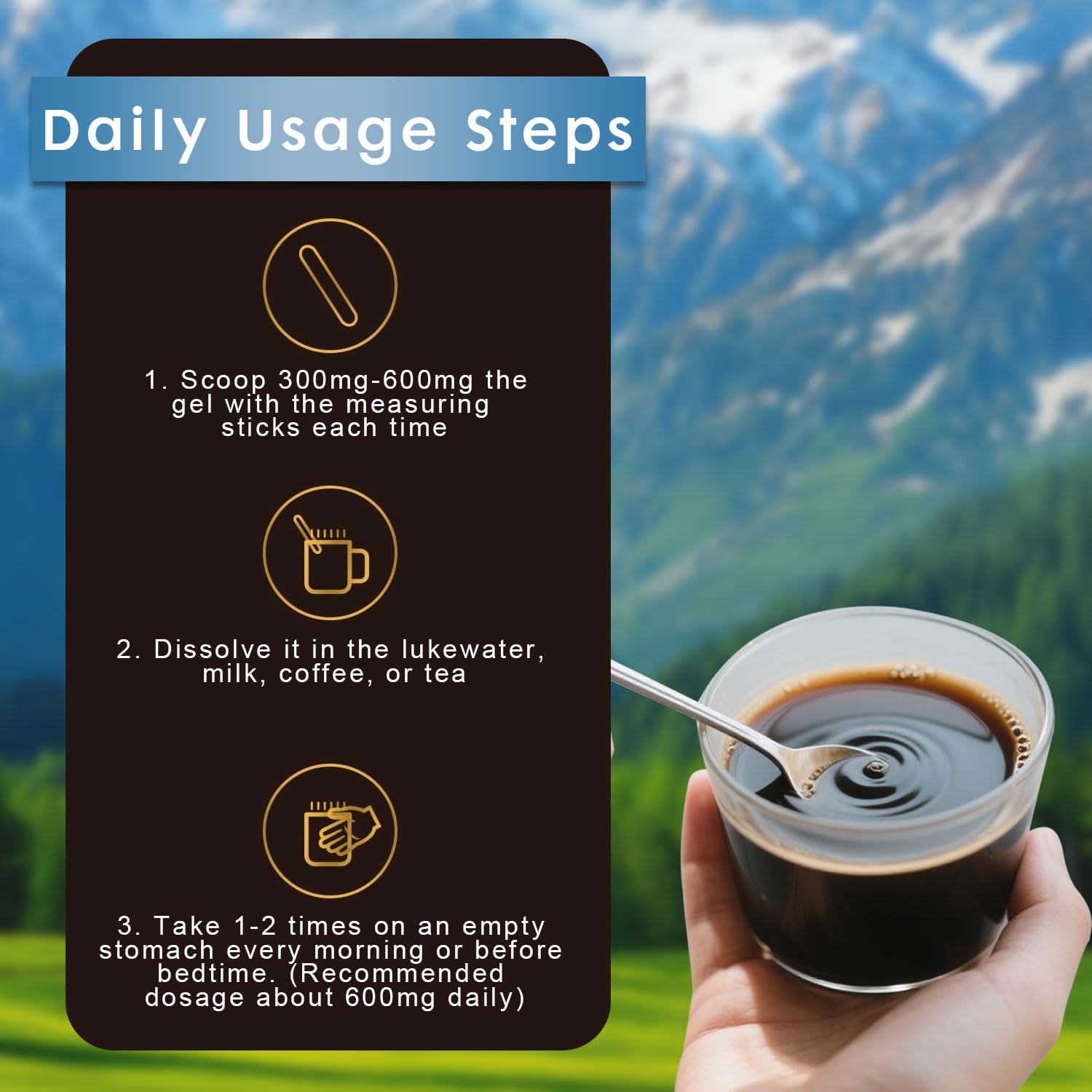 Naypiny Shilajit Himalaya: apoyo para una vida activa y equilibrada.