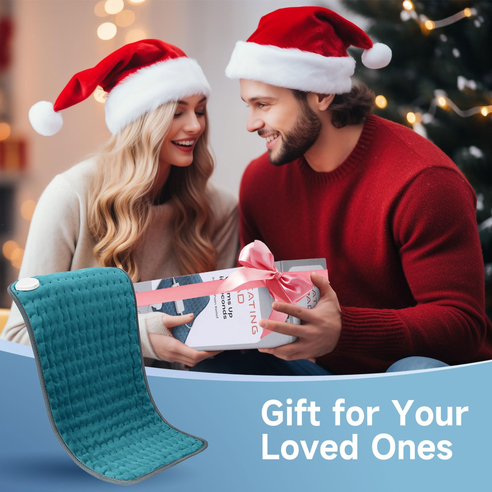 NBKLS almohadilla térmica regalo ideal para cuidado personal en fechas especiales