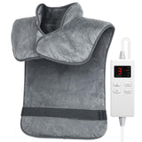 Calentador NBKLS para cuello, hombros y espalda, ofrece calor envolvente para aliviar tensiones.